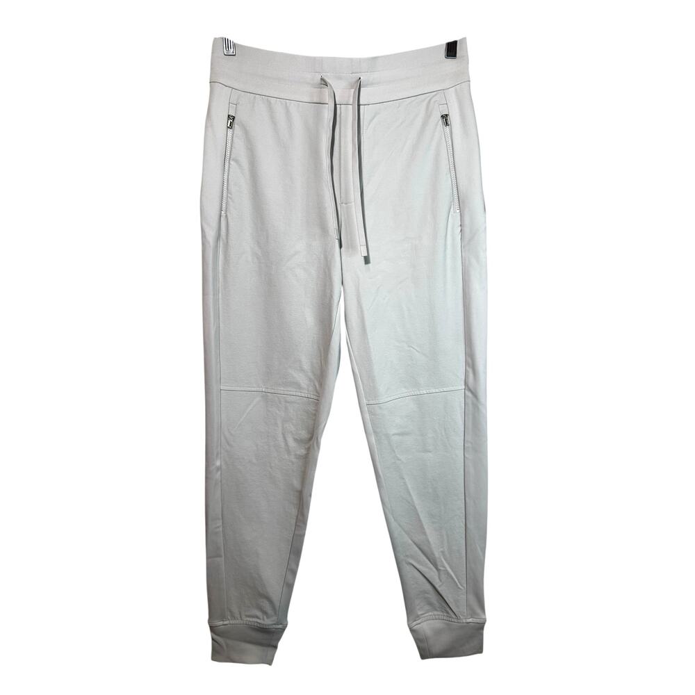 Athleta Headlands Hybrid Trek Mid Rise Pull On Joggers Pants Birch Grey 4 Active